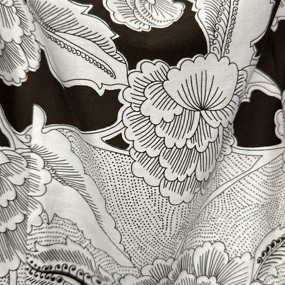 Ann Taylor Floral Cotton Dress Size 8 - Picture 3 of 7